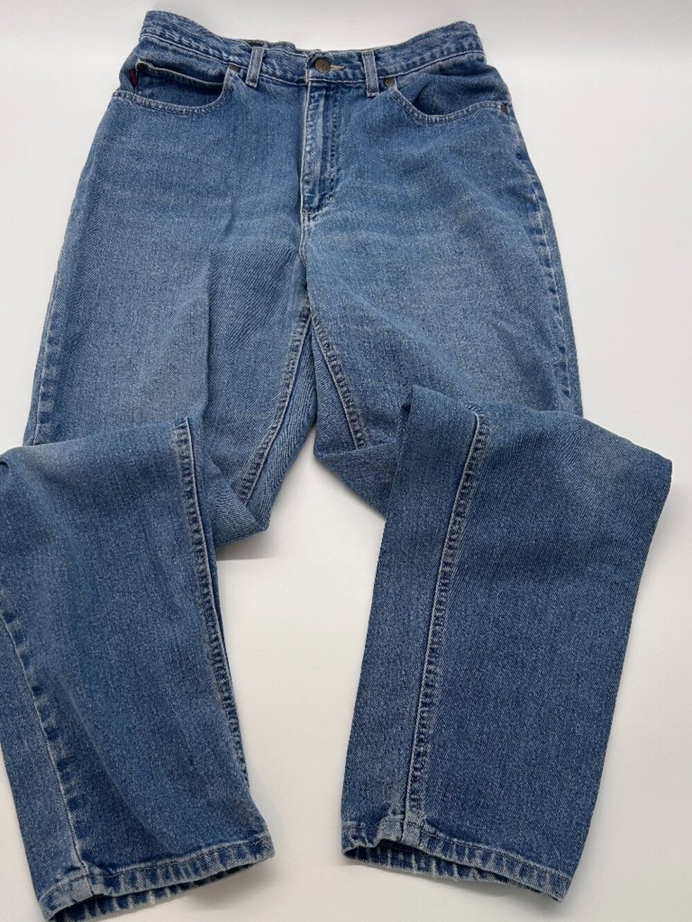 vtg WOOLRICH women's high rise relaxed tapered mom‎ jeans pants sz 10 tag